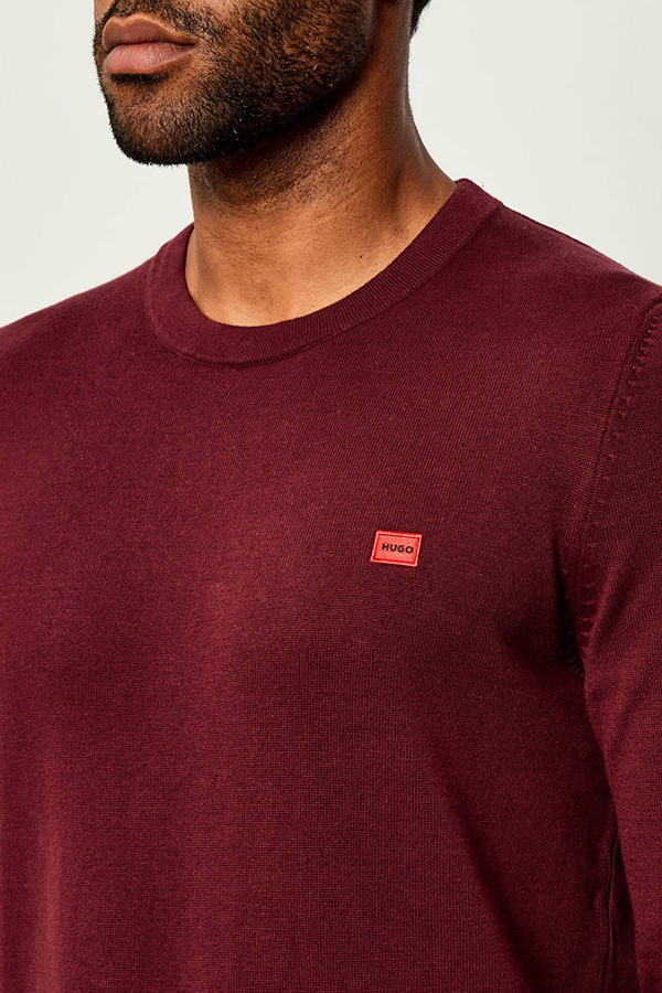 ΠΛΕΚΤΗ ΜΠΛΟΥΖΑ HUGO - 602 ΜΠΟΡΝΤΩ